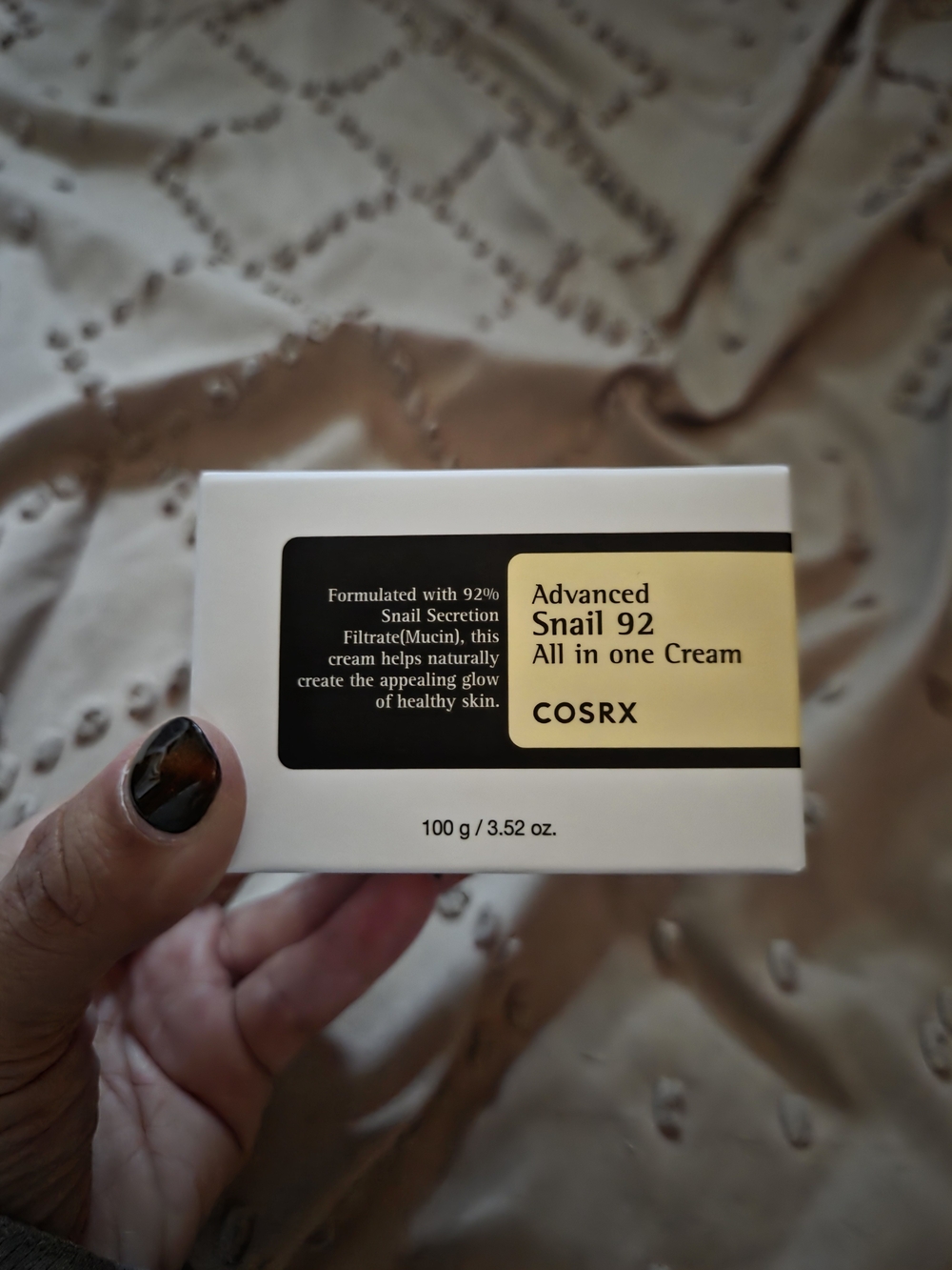 COSRX Advanced Snail 92 All In One Cream — White & Cream